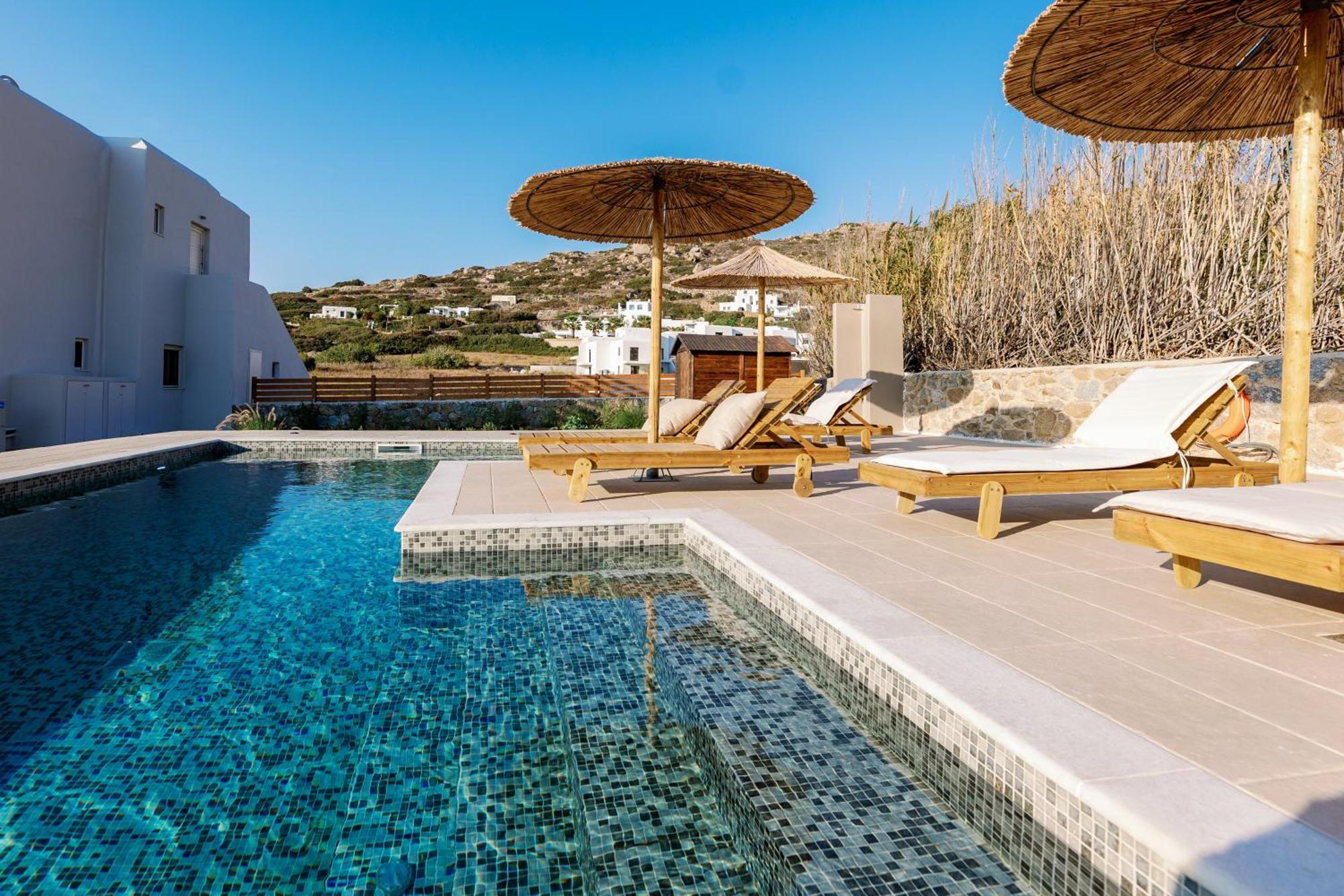 Villa Finest -Seaside Villa With Private Swimming Pool- 미크리 비글라 외부 사진